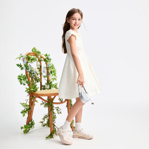 女童短袖连衣裙夏季新款安奈儿童装EG523087 商品图5