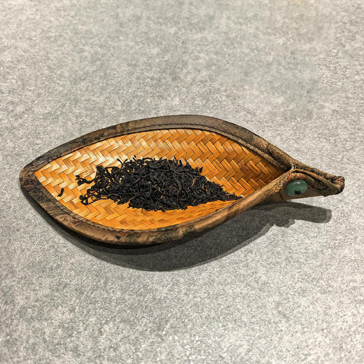 DM75-1竹编叶子茶则 商品图0