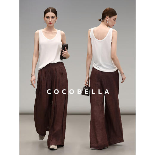 COCOBELLA呼吸感吊带25夏透肤不透肉可外穿松弛感背心VT0025 商品图4