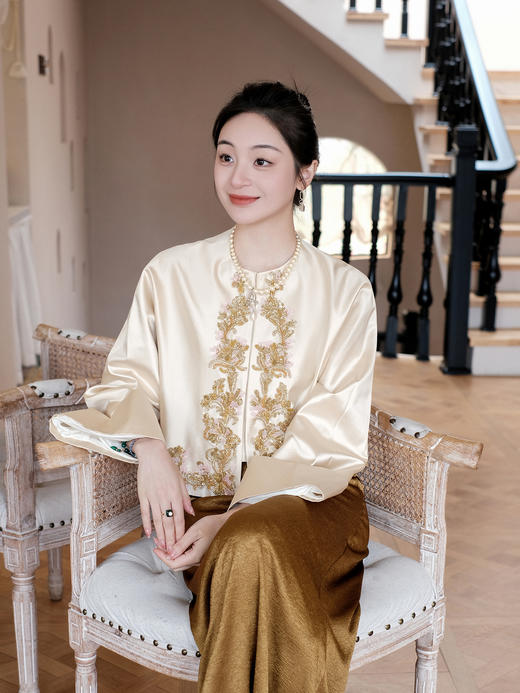 廷前观棠 | 芳渚外套 商品图0