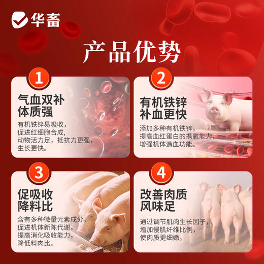 【社群专享】气血健1kg 气血双补 有机铁锌 吸收率高 改善肉质蛋质 商品图1