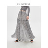 C+IMPRESS/西嘉飒美豹纹半身裙女2025春夏新款木耳边A字中长伞裙BQ2501038 商品缩略图0