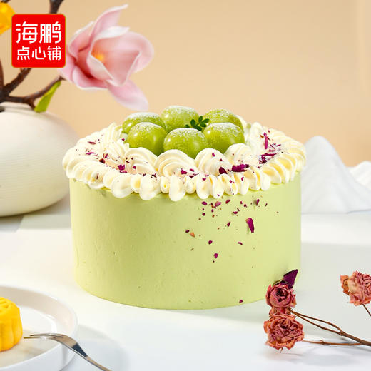【同城配送】海鹏-阳光青提动物奶油蛋糕 商品图3