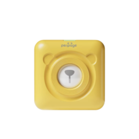 教育 豪华礼盒迷你 A6 打印机 黄 - 爱立熊