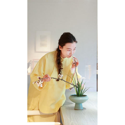 【2026东衣作】小黄鹂 · 新中式半裙（25706098黄栗留-高定款） 商品图1