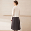 EITIE爱特爱经典伞裙高腰A字通勤OL百搭显瘦半身裙春新款A2506523 商品缩略图13