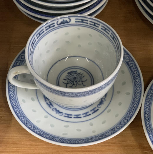 【苏州】1970s中国景德镇玲珑杯/碗/勺 商品图4
