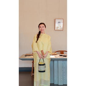 【2026东衣作】小黄鹂 · 新中式半裙（25706098黄栗留-高定款）