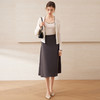 EITIE爱特爱经典伞裙高腰A字通勤OL百搭显瘦半身裙春新款A2506523 商品缩略图12