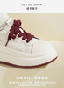 西村名物2025年春季新款轻便厚底防滑舒适百搭小白鞋X25AM15651 商品缩略图4