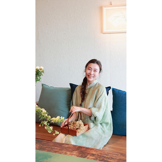 【2026东衣作】新中式连衣裙（25707131霜地-高定款） 商品图1