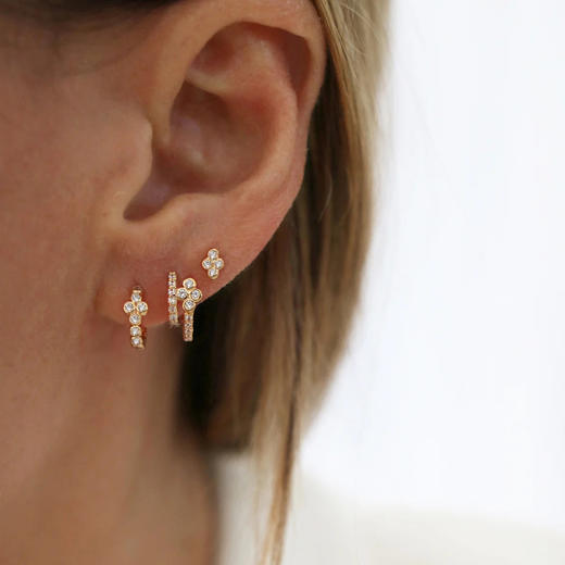 北京仓｜Leo sedim-EDEN-金色 单只 耳钉［法国设计师］ 商品图1