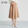 EITIE爱特爱经典伞裙高腰A字通勤OL百搭显瘦半身裙春新款A2506523 商品缩略图5