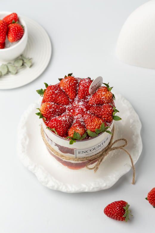 【口味蛋糕】草莓多多 4英寸草莓奶油蛋糕 商品图2