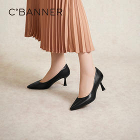 千百度静音鞋春单女单鞋A25171611