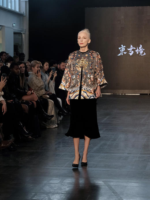 盛唐牡丹|高货-重缎真丝满绣蟒袍-唯一款[特价品](不退不换）-灰色 商品图10