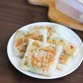 脆皮豇豆饼 加热即食手工杂粮无添加 腊肠/乌米味(dbxb)