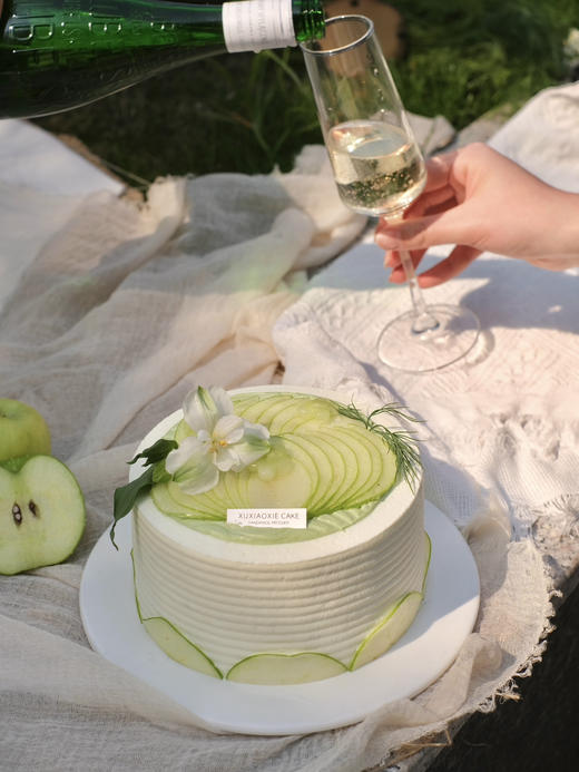 【薄荷莳萝青苹果】清新香气息的薄荷莳萝，与青苹果的微酸清甜融合的恰到好处～薄荷奶油没有牙膏味！！ 商品图4