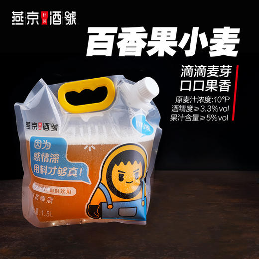 燕京原浆鲜啤-品味经典（3种口味，共5.5L） 商品图2