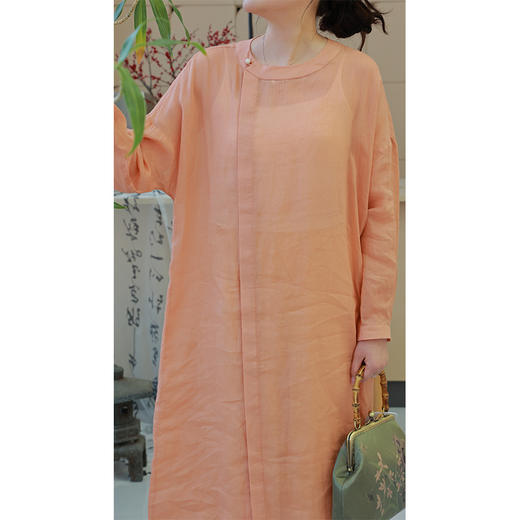 【抖音专属】新中式连衣裙（25707114琼蕊-设计师） 商品图4