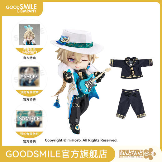 【GSC补款】粘土娃 砂金 星铁LIVE Ver./服装套组/服装套组 睡衣 Ver./Fullset 附特典 崩坏：星穹铁道 商品图0