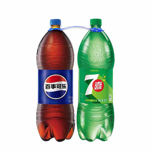 百事可乐2L+七喜雪碧汽水2L 商品图1