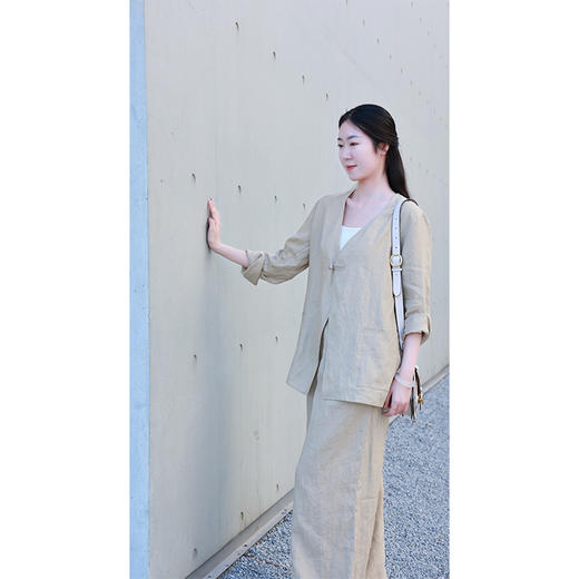 【抖音专属】新中式上衣（25705116赭罗-设计师） 商品图2