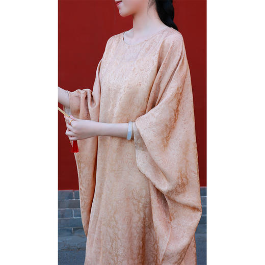 【抖音专属】新中式连衣裙（25707108紫磨金-设计师） 商品图4