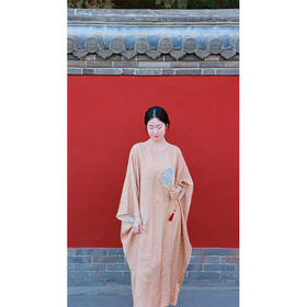 【抖音专属】新中式连衣裙（25707108紫磨金-设计师）