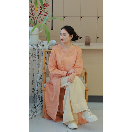 【抖音专属】新中式连衣裙（25707114琼蕊-设计师） 商品图2