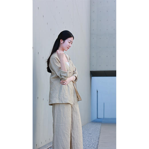 【抖音专属】新中式上衣（25705116赭罗-设计师） 商品图1