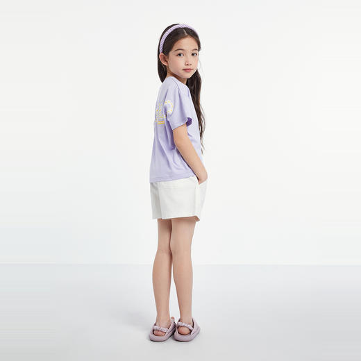 男女童圆领短袖针织衫夏季新款安奈儿童装EM521196 商品图5