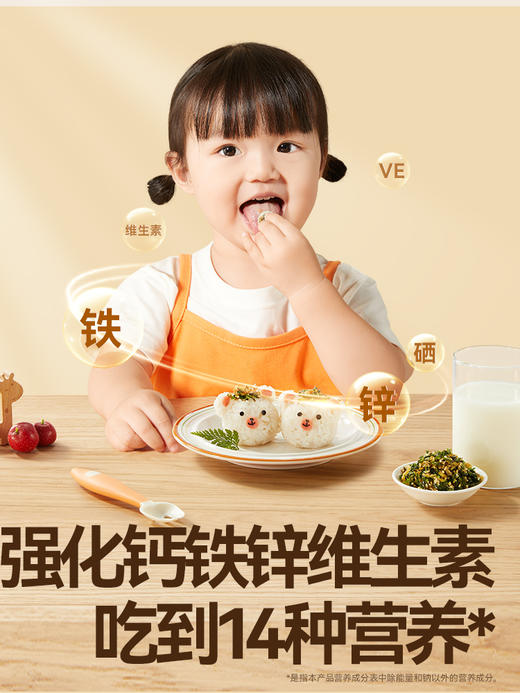 秋田满满-高钙高铁肉肉满满拌饭海苔碎特惠组合 商品图1