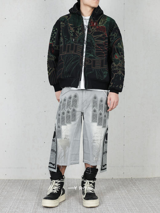 Patch Arched Carpenter Short 商品图0