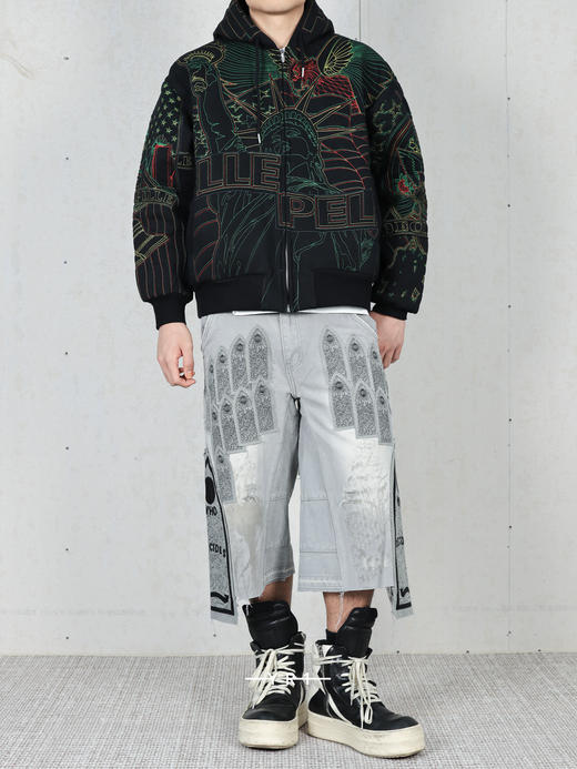 Patch Arched Carpenter Short 商品图1