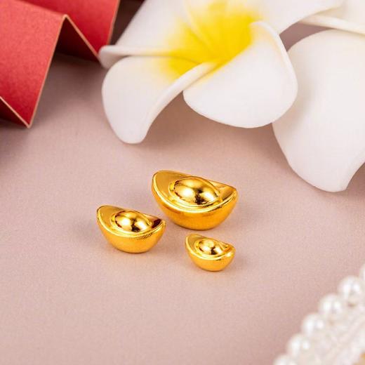 【攒金】足金9999-黄金金金元宝丨1g ，送礼自存，价格会有波动联系好客服在下单，【钻翠定制，只为真金】【投资金不参与任何活动】 商品图3