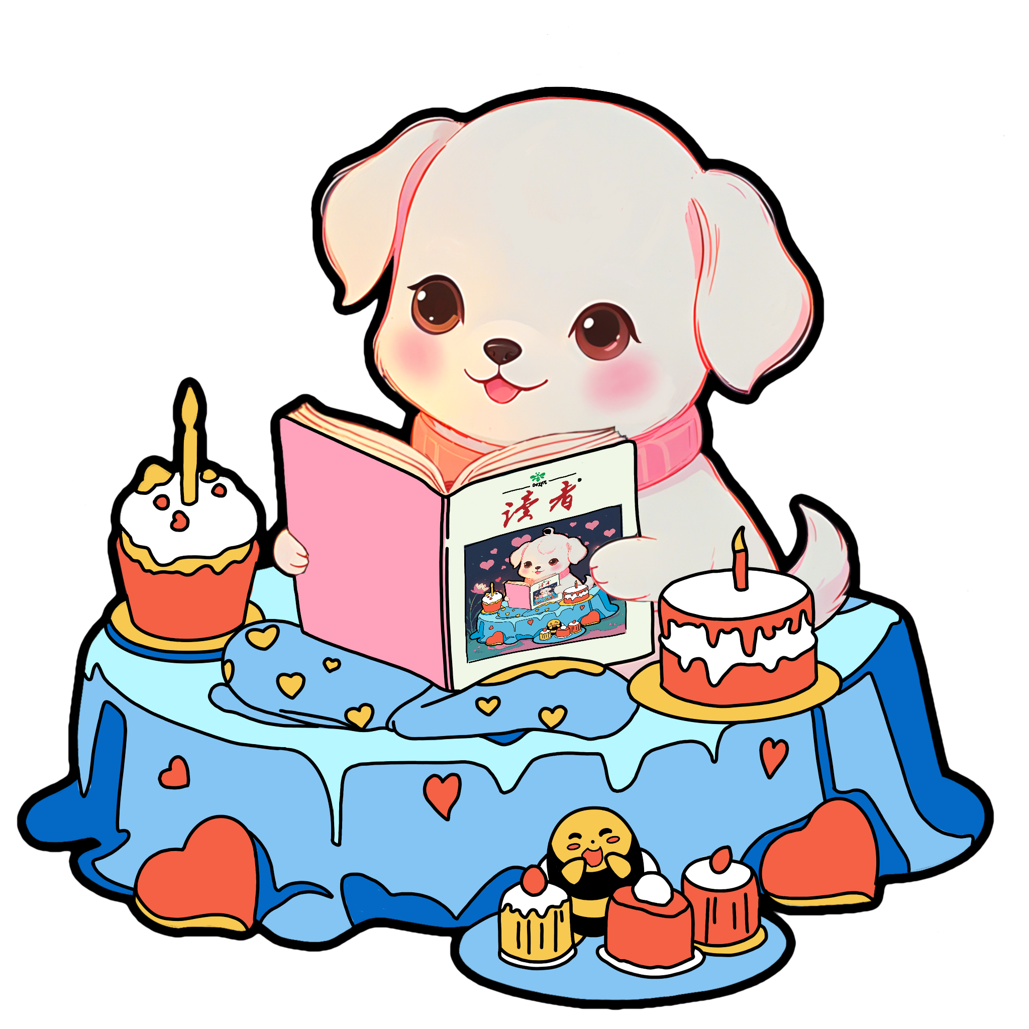 读者书店 | 读者十二生肖看读者冰箱贴