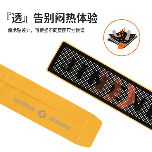 积能跑步运动大容量放置腰包马拉松专用魔术贴腰包轻便透气运动 商品图5