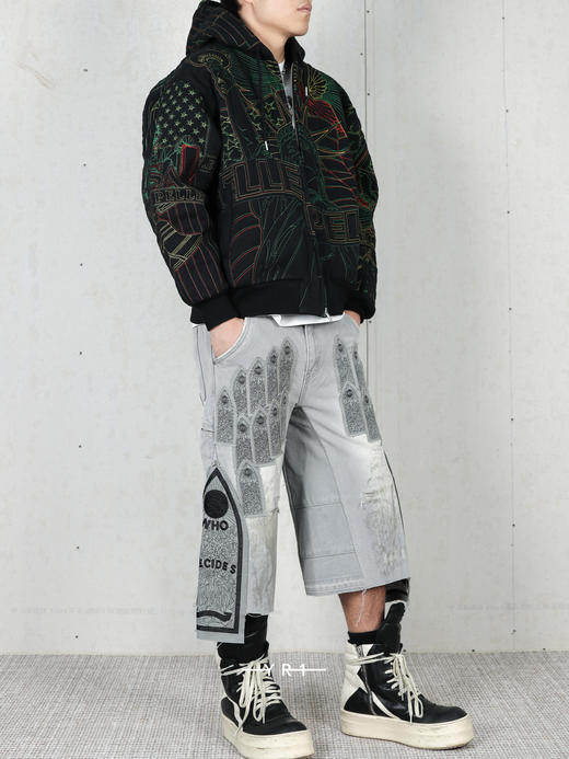 Patch Arched Carpenter Short 商品图2