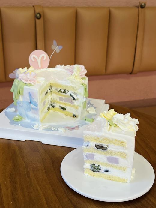 蝶恋春花｜白羊座生日蛋糕 商品图2