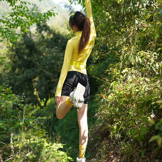 灰壳户外女半拉链美利奴羊毛速干衣美丽诺长袖徒步爬山打底T恤 商品图1