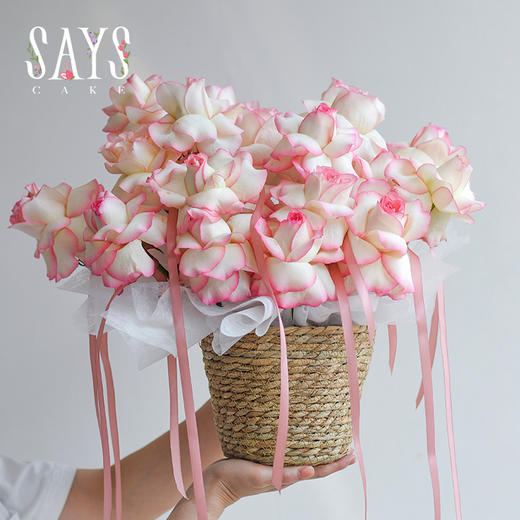 香颂艾莎玫瑰花礼 商品图1