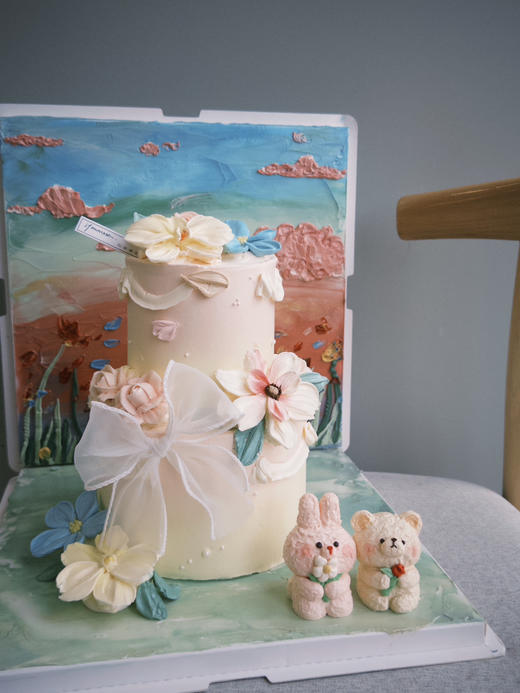 「定制」油画世界 幸福生活 图片双层效果 商品图1