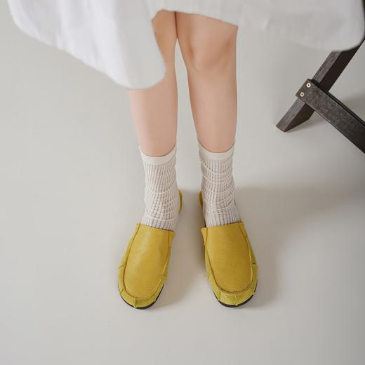 [新品上市】西村名物2025年夏季新款舒适平底真皮穆勒拖半拖鞋X25AH15831 商品图2