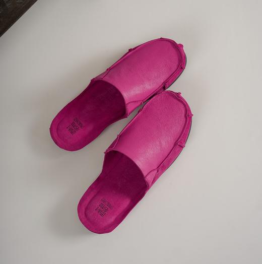 [新品上市】西村名物2025年夏季新款舒适平底真皮穆勒拖半拖鞋X25AH15831 商品图6