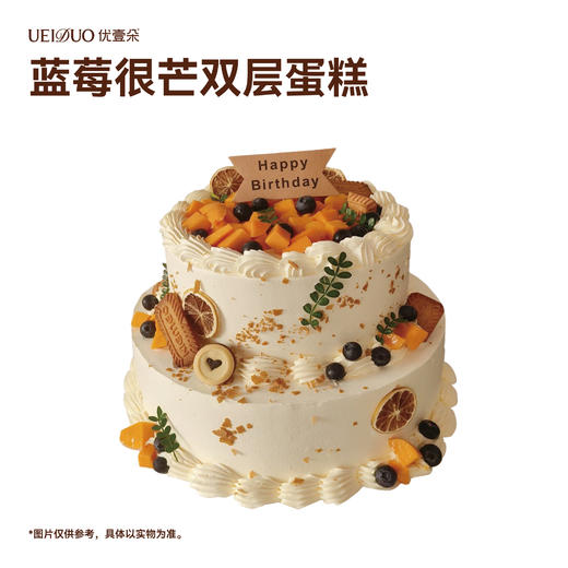 蓝莓很芒双层蛋糕 商品图0
