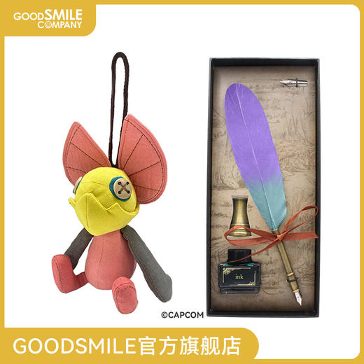 【GSC现货】怪物猎人：荒野 杰玛的怪鸟玩偶/塞克雷特羽毛笔 商品图0