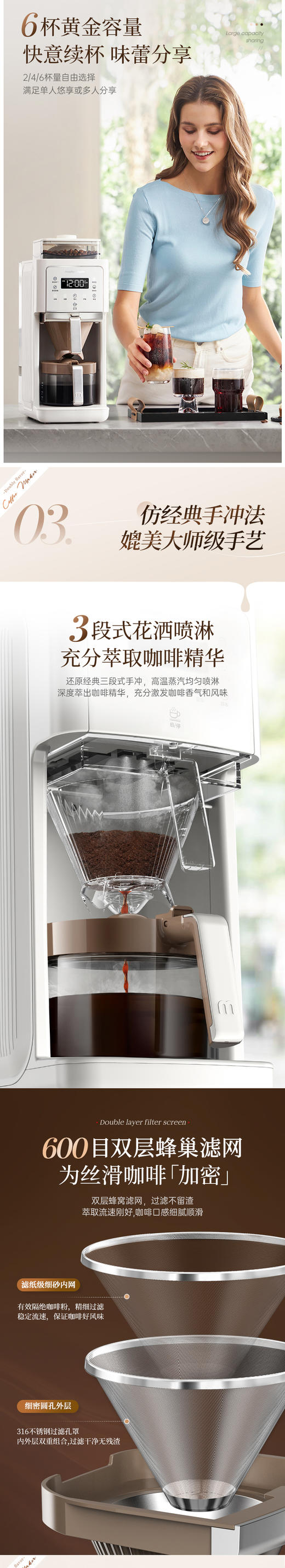 摩飞MR7009磨豆咖啡机 商品图3