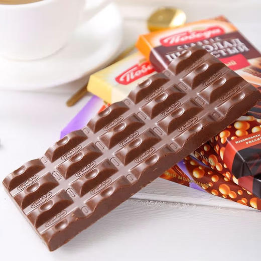 俄罗斯进口胜利牌经典蜂窝状牛奶巧克力65g/块 多口味 商品图4