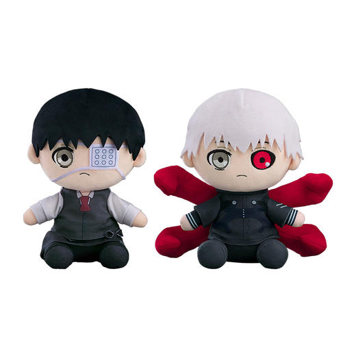 【GSC补款】毛绒玩偶 金木研 安定区Ver./战斗服VER. Tokyo Ghoul 商品图4